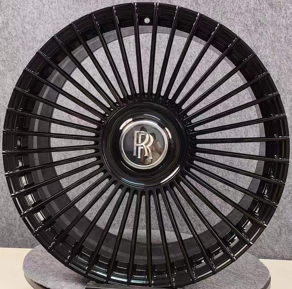 22” Rolls Royce Monoblock Forged Staggered Wheels for Rolls Royce Ghost / Phantom / Cullinan Fitment