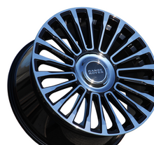 Load image into Gallery viewer, 22" Machined  Black Rims for All Range Rover Full Size HSE  Sport LR4 LR3 Models