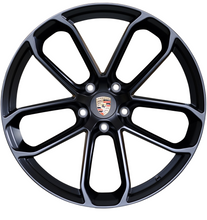 Load image into Gallery viewer, 22" Porsche Cayenne Panamera Turbo S GTS Base Turbo Coupe Staggered Wheels