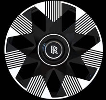 Load image into Gallery viewer, 21" INCH ROLLS ROYCE GHOST / SPECTRE / PHANTOM / WRAITH FORGED BLACK SPECTRE STYLE WHEELS