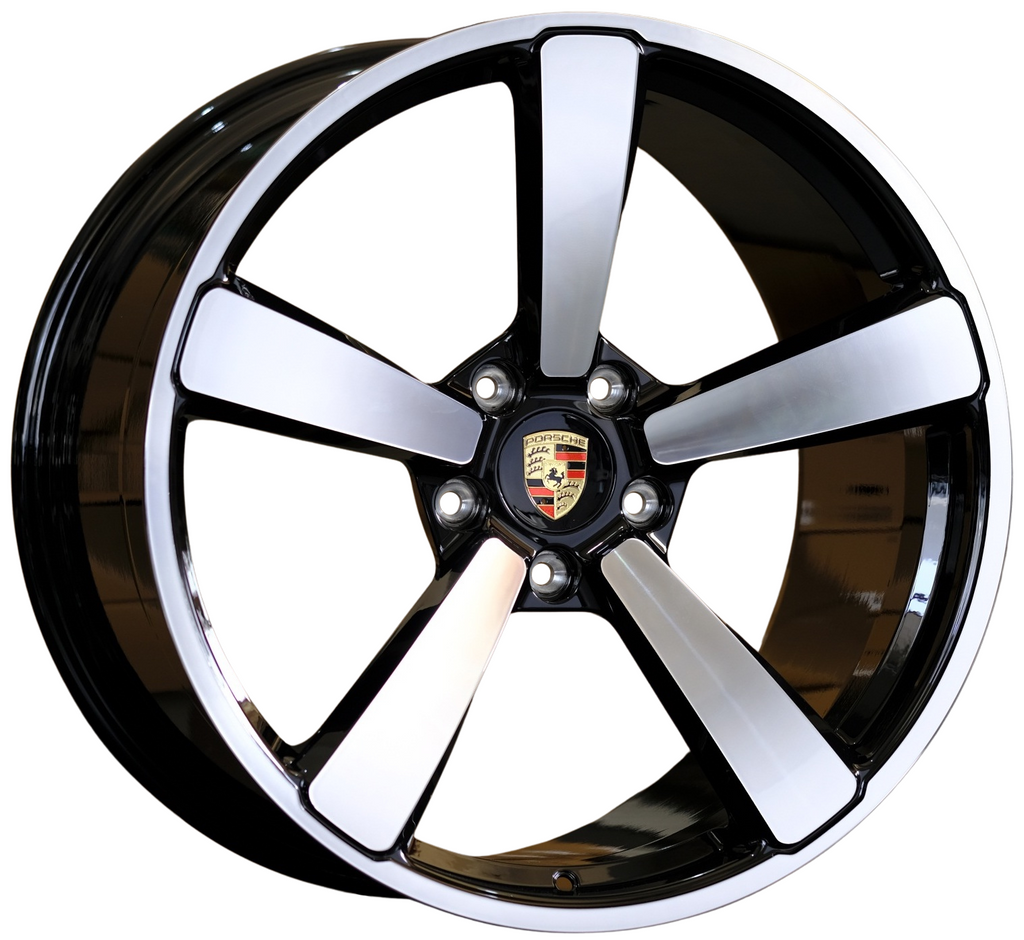 20" Front and 21" Rear Porsche 911 Carrera S GT 4s Taycan Forged Wheels