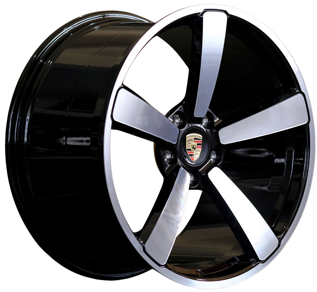 20" Front and 21" Rear Porsche 911 Carrera S GT 4s Taycan Forged Wheels