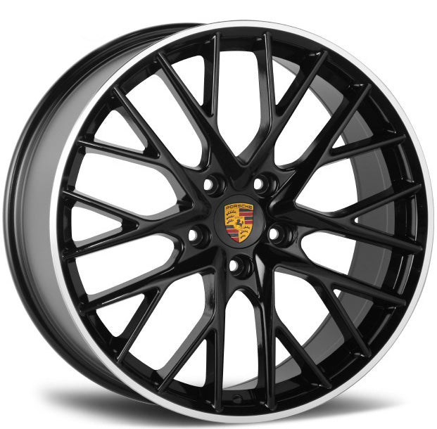 21" Porsche Cayenne Panamera Base Turbo S GTS Turbo 2 Staggered Wheels
