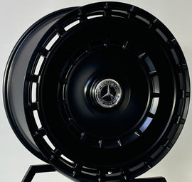 24 Inch Monoblock G Wagon Wheels fit Mercedes G Wagon G550 G65 G63 G55 G500 G400 Style Wheels