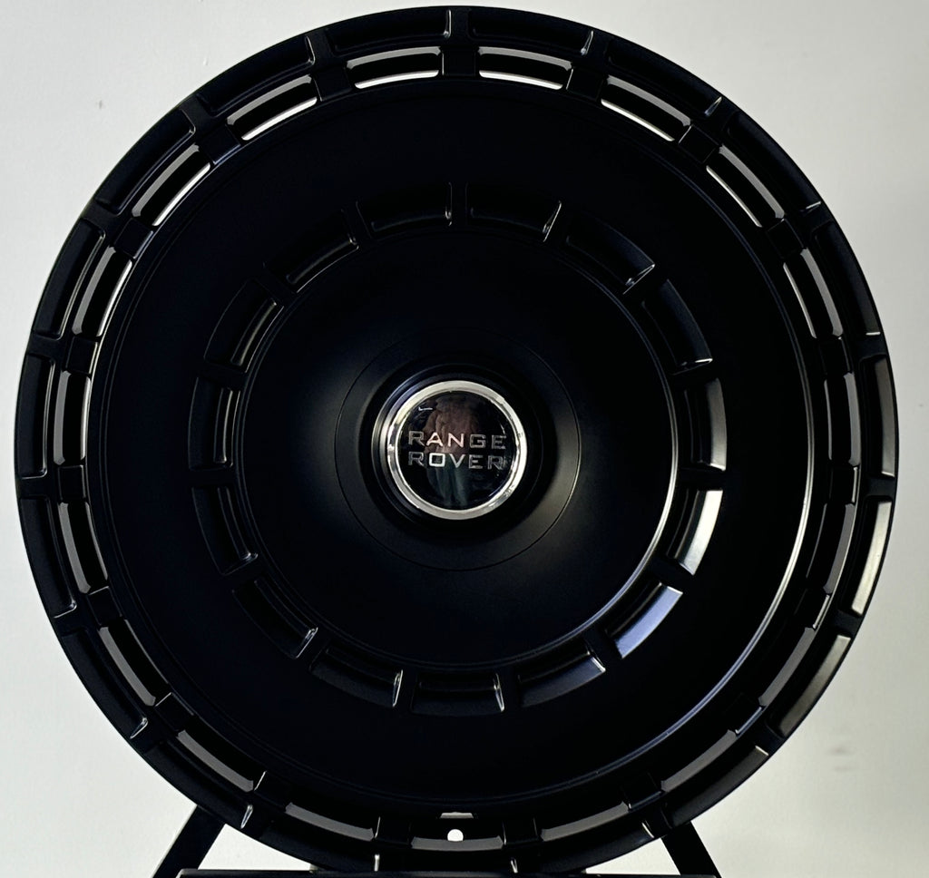 24" Satin Black Rims for All Range Rover Full Size HSE / Sport Wheels