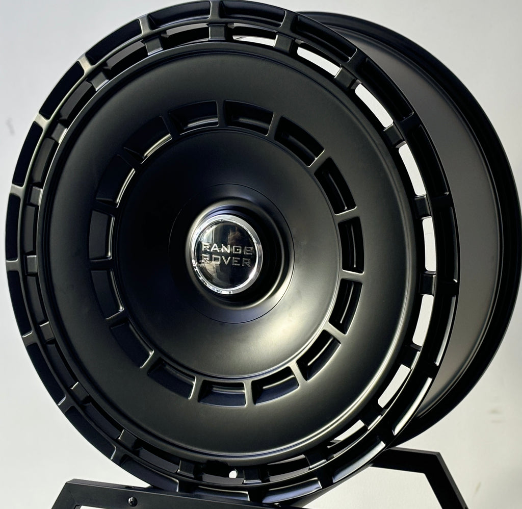 24" Satin Black Rims for All Range Rover Full Size HSE / Sport Wheels