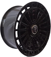 Load image into Gallery viewer, 22” Rolls Royce Monoblock Forged Staggered Gloss Black Wheels for Rolls Royce Ghost / Phantom / Cullinan Fitment