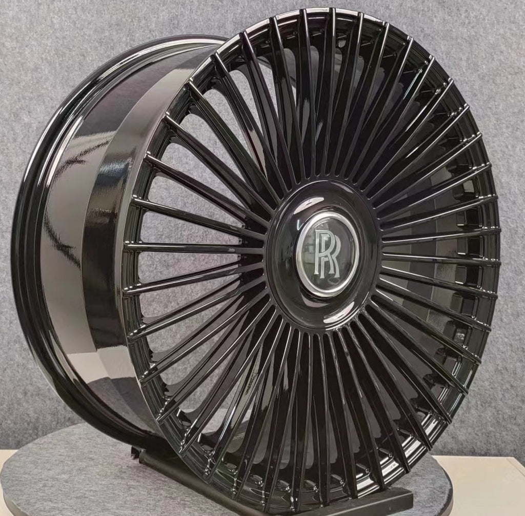 22” Rolls Royce Monoblock Forged Staggered Wheels for Rolls Royce Ghost / Phantom / Cullinan Fitment