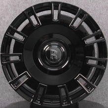 Load image into Gallery viewer, 22” Rolls Royce Monoblock Forged Staggered Gloss Black Wheels for Rolls Royce Ghost / Phantom / Cullinan Fitment