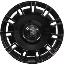 Load image into Gallery viewer, 22” Rolls Royce Monoblock Forged Staggered Gloss Black Wheels for Rolls Royce Ghost / Phantom / Cullinan Fitment