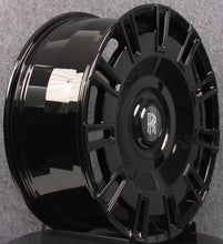 Load image into Gallery viewer, 22” Rolls Royce Monoblock Forged Staggered Gloss Black Wheels for Rolls Royce Ghost / Phantom / Cullinan Fitment