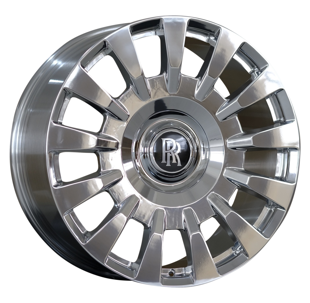 22 Inch Rolls Royce Polished Wheels