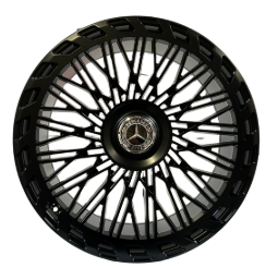 24 Inch Monoblock G Wagon Wheels fit Mercedes G Wagon G550 G65 G63 G55 G500 G400 Style Wheels
