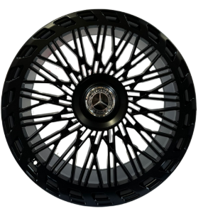 24 Inch Monoblock G Wagon Wheels fit Mercedes G Wagon G550 G65 G63 G55 G500 G400 Style Wheels
