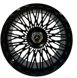 24 Inch Monoblock G Wagon Wheels fit Mercedes G Wagon G550 G65 G63 G55 G500 G400 Style Wheels