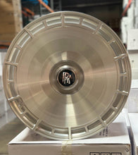 Load image into Gallery viewer, 24” Rolls Royce Monoblock Forged Brushed Silver Wheels for Rolls Royce Ghost / Phantom / Cullinan Fitment