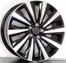 Load image into Gallery viewer, 24" Black Machined Rims for All Range Rover Full Size HSE  Sport Models