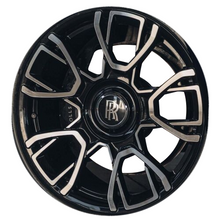 Load image into Gallery viewer, 21” Rolls Royce Monoblock Forged Staggered Gloss Black Wheels for Rolls Royce Ghost / Phantom / Cullinan Fitment