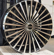 Load image into Gallery viewer, 24" Gloss Black Machined Rims for All Range Rover Full Size HSE  Sport Models