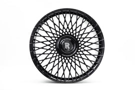 22” Rolls Royce Monoblock Forged Gloss Black Wheels for Rolls Royce Ghost / Phantom / Cullinan Fitment (Copy)