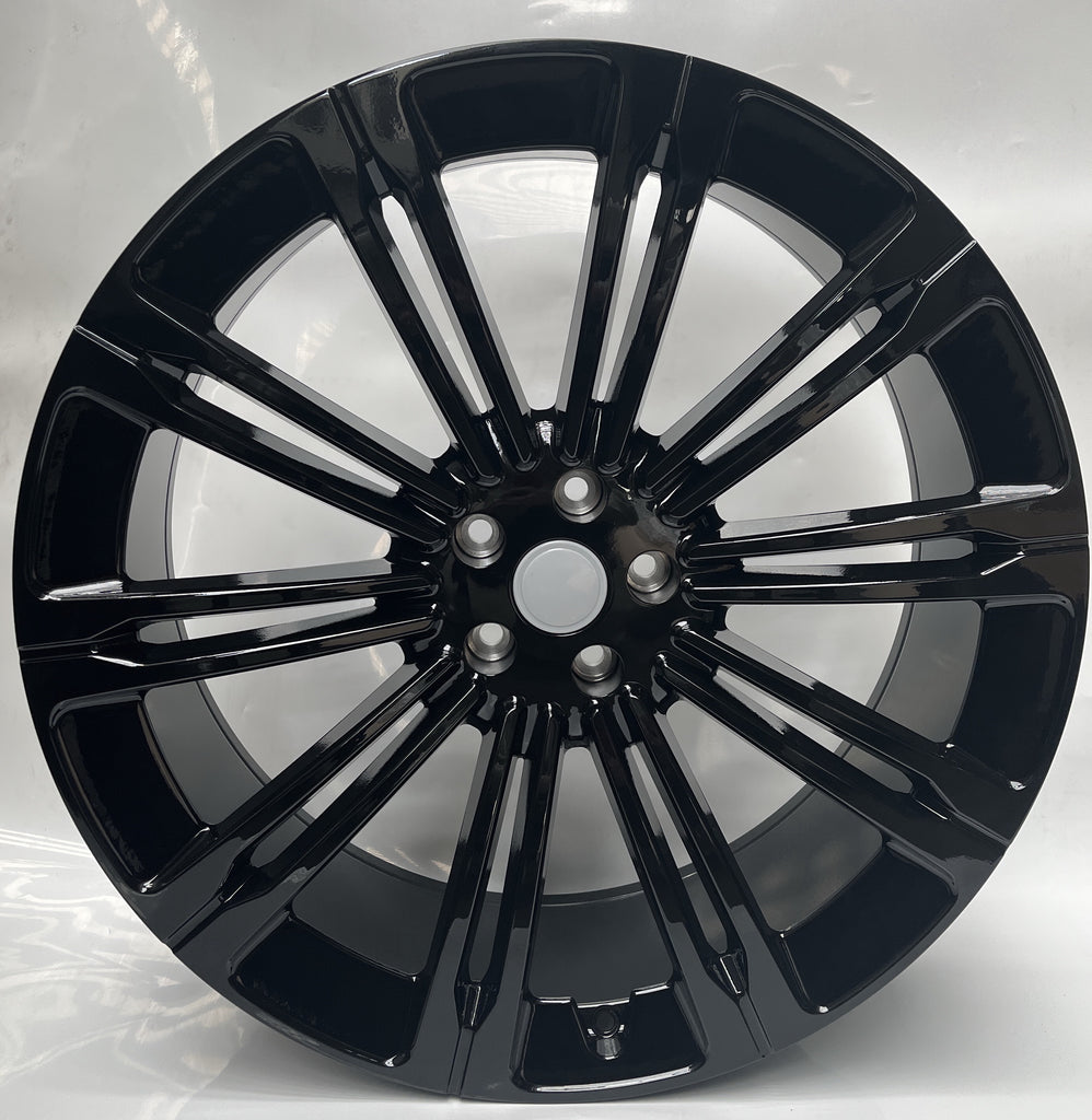 24" Gloss Black Rims for All Range Rover Full Size HSE Sport  LR4 LR3 Models