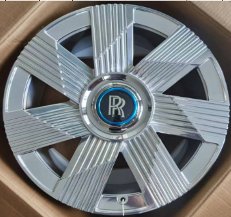 21" Rolls Royce Monoblock Forged Staggered Polished Wheels for Rolls Royce Ghost / Phantom / Cullinan Fitment