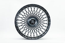 Load image into Gallery viewer, 22” Rolls Royce Monoblock Forged Gunmetal Brushed Wheels for Rolls Royce Ghost / Phantom / Cullinan Fitment