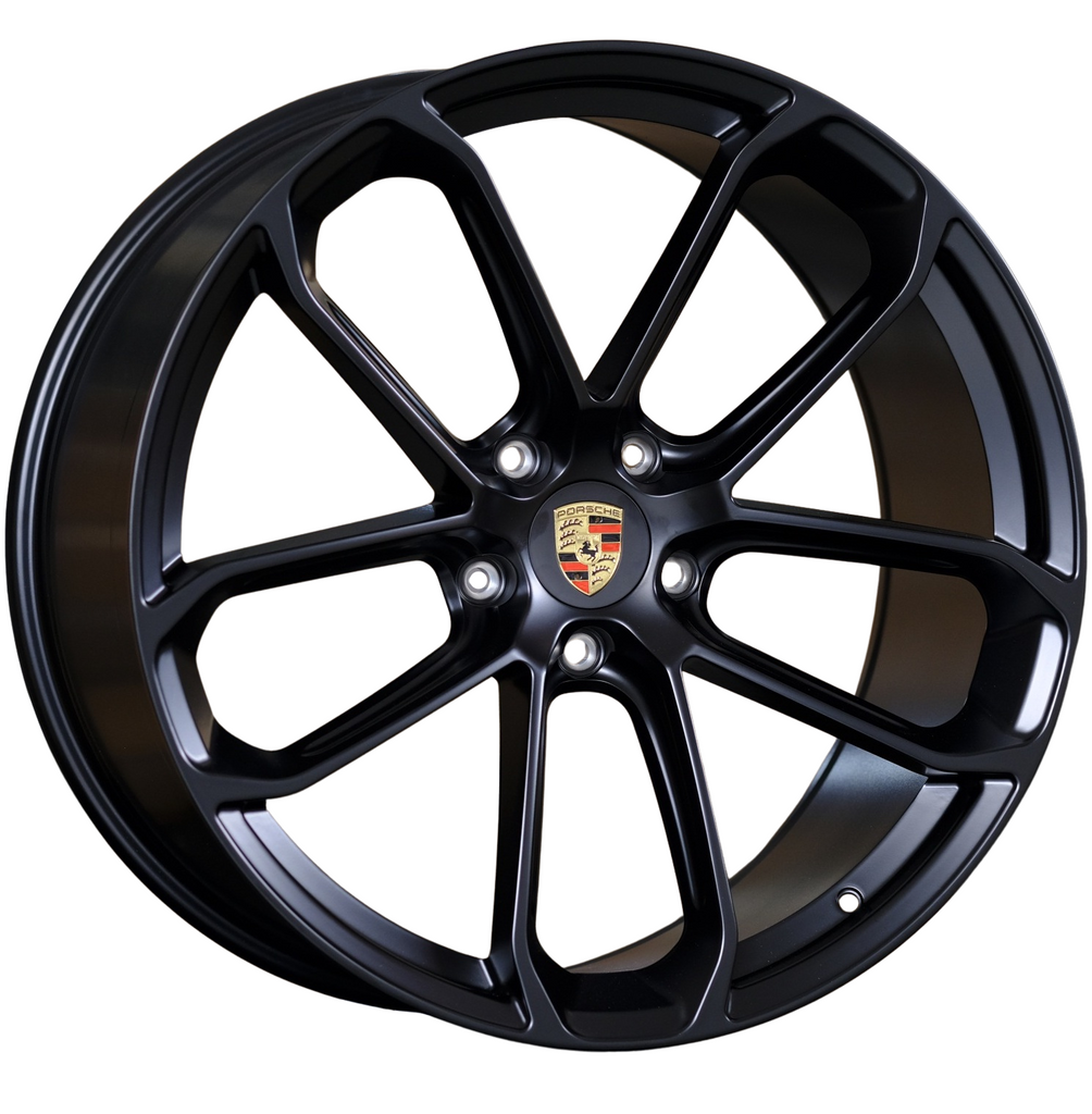 22" Porsche Cayenne Panamera Turbo S GTS Base Turbo Coupe Staggered Wheels