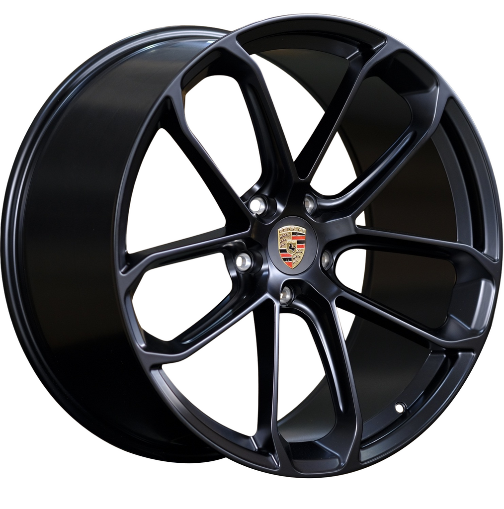 22" Porsche Cayenne Panamera Turbo S GTS Base Turbo Coupe Staggered Wheels