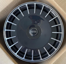 Load image into Gallery viewer, 24" Range Rover Full Size Sport Defender Black Machined Style 43 Wheels