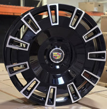 Load image into Gallery viewer, 26" Black Machined Forged Wheels for Cadillac Escalade ESV / EXT
