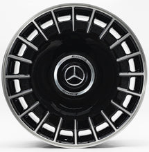 Load image into Gallery viewer, 20" Black Machined Finish Forged Wheels for Mercedes S-Class