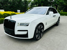 Load image into Gallery viewer, 21&quot; INCH ROLLS ROYCE GHOST / SPECTRE / PHANTOM / WRAITH FORGED BLACK SPECTRE STYLE WHEELS