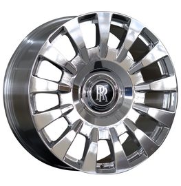 22 Inch Rolls Royce Polished Wheels
