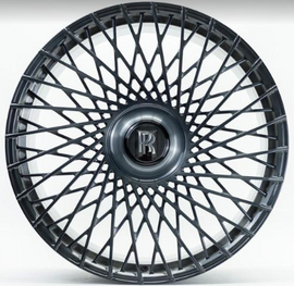 22” Rolls Royce Monoblock Forged Gunmetal Wheels for Rolls Royce Ghost / Phantom / Cullinan Fitment (Copy) (Copy)