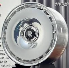 Load image into Gallery viewer, 22" Polished Forged Wheels for Rolls-Royce Ghost / Phantom / Cullinan