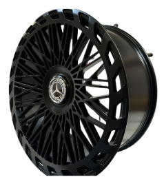 24 Inch Monoblock G Wagon Wheels fit Mercedes G Wagon G550 G65 G63 G55 G500 G400 Style Wheels