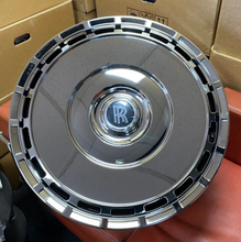 Load image into Gallery viewer, 22” Rolls Royce Monoblock Forged Staggered Polished Wheels for Rolls Royce Ghost / Phantom / Cullinan Fitment