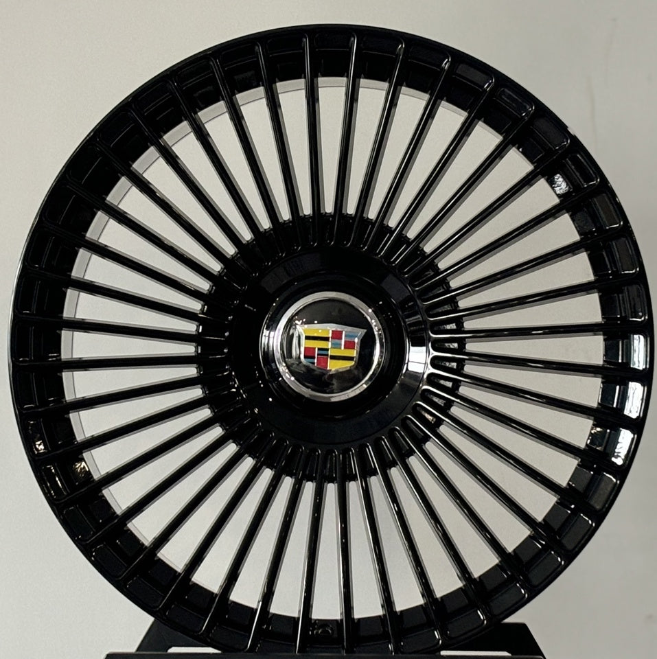 22" INCH ESCALADE RIMS SUV & ESV MODELS BLACK CADILLAC WHEELS