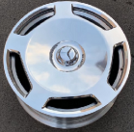 21 Inch Forged Mercedes Staggered Polished Wheels